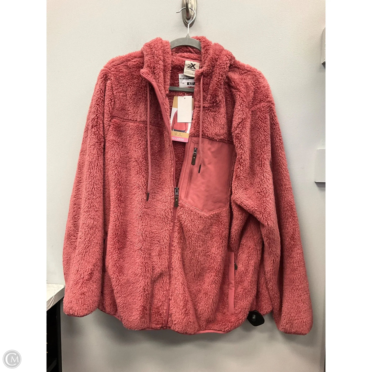 Jacket Fleece By Zero Xposure In Pink, Size: Xxl