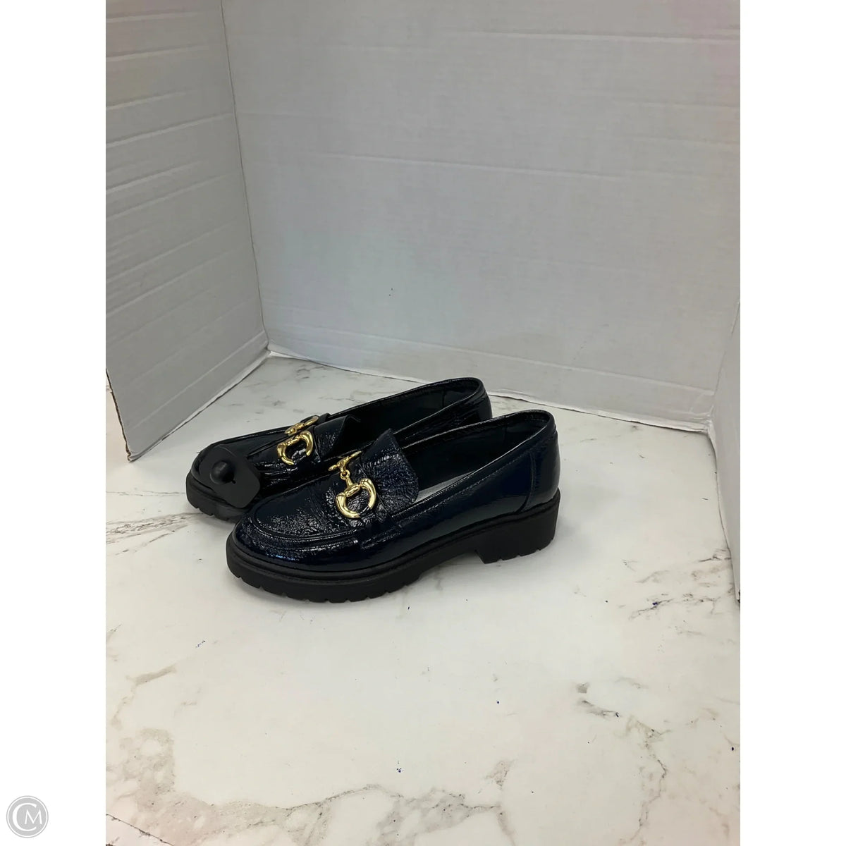 Shoes Heels Platform By Cmc In Navy, Size: 6
