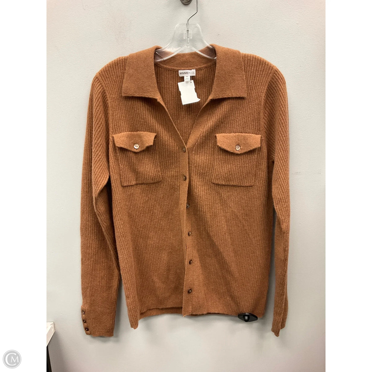 Sweater By Cmc In Brown, Size: M