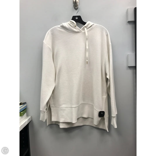 Top Long Sleeve By Danskin In Ivory, Size: M
