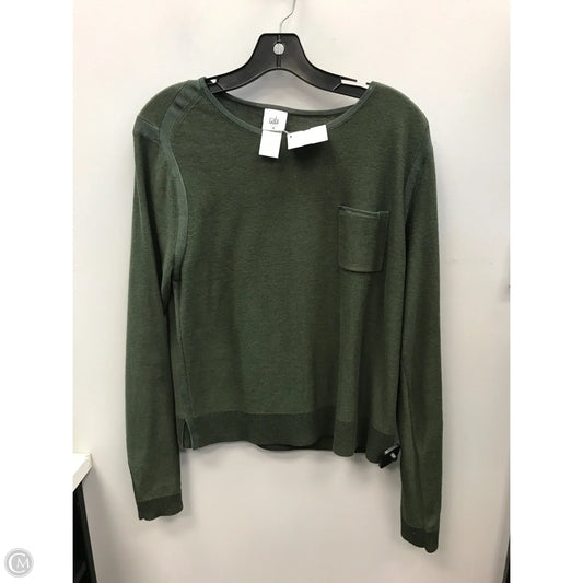 Top Long Sleeve By Cabi In Green, Size: M