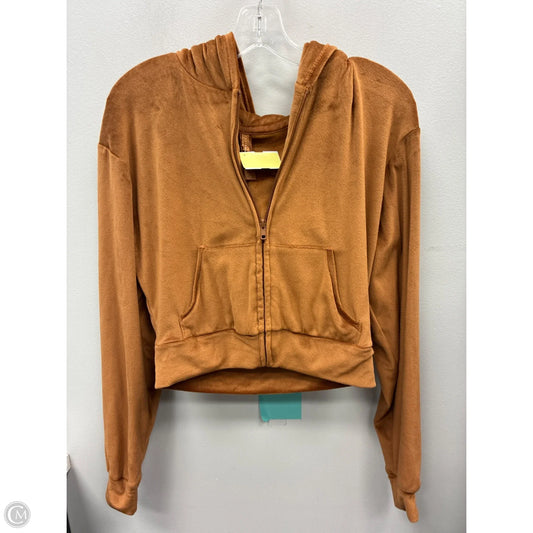 Sweatshirt Hoodie By Skims In Copper, Size: M