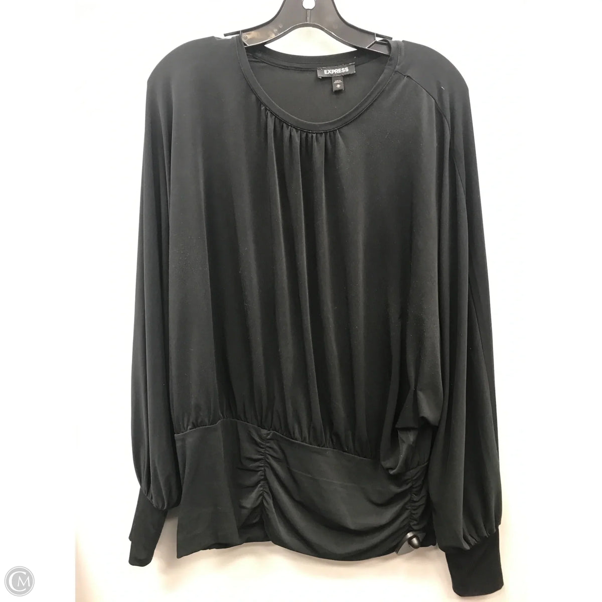 Top Long Sleeve By Express In Black, Size: M