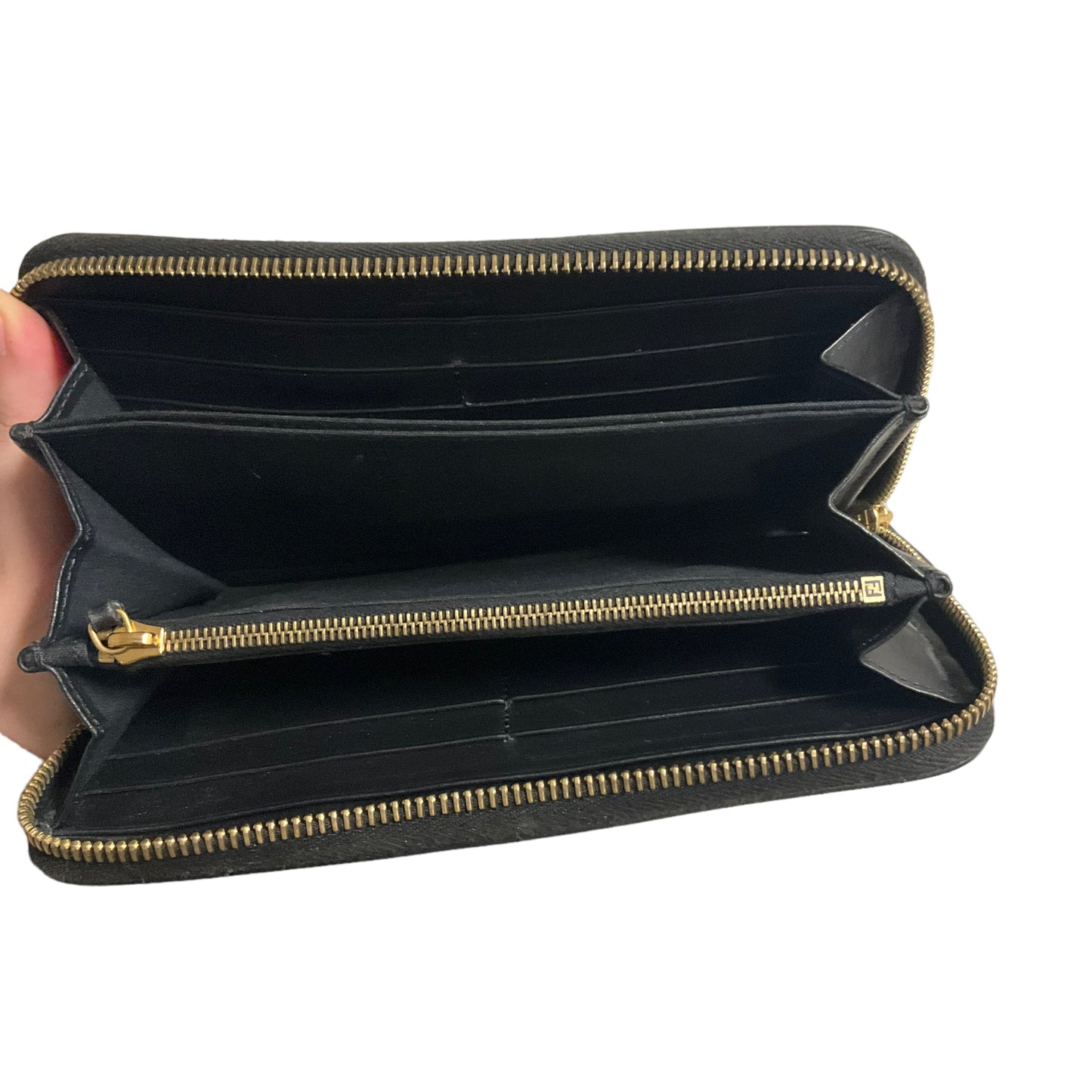 Wallet Luxury Designer By Fendi  Size: Large