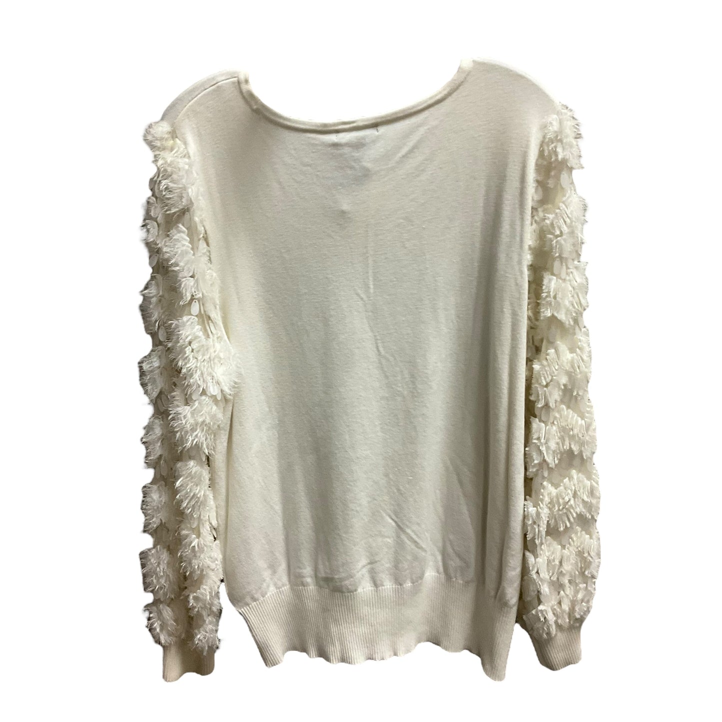 Sweater By Alfani In Cream, Size: 10