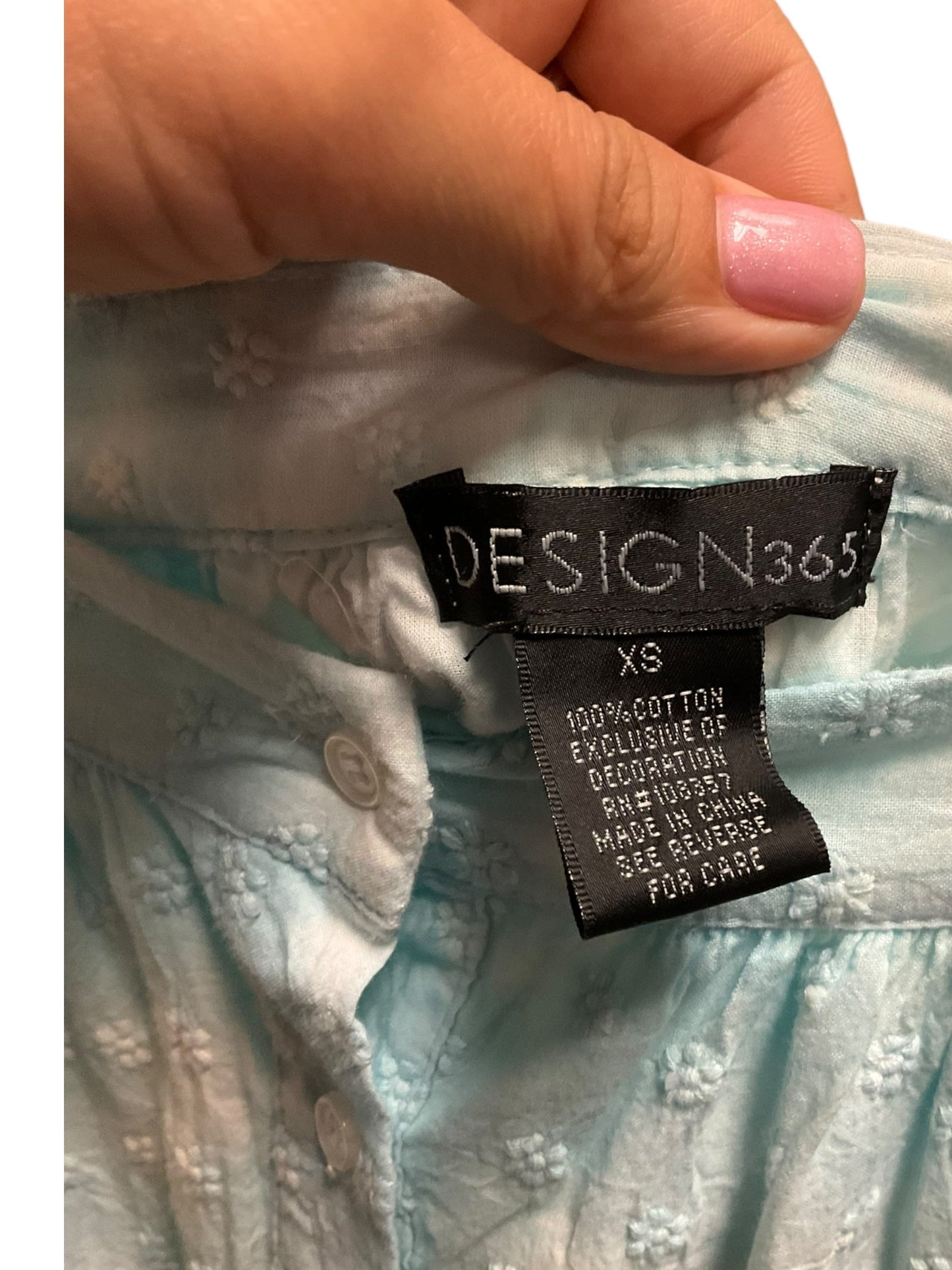 Aqua Skirt Midi Design 365, Size Xs