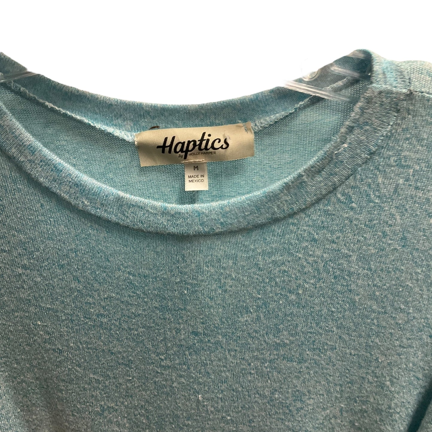 Blue Top Short Sleeve Haptics, Size M