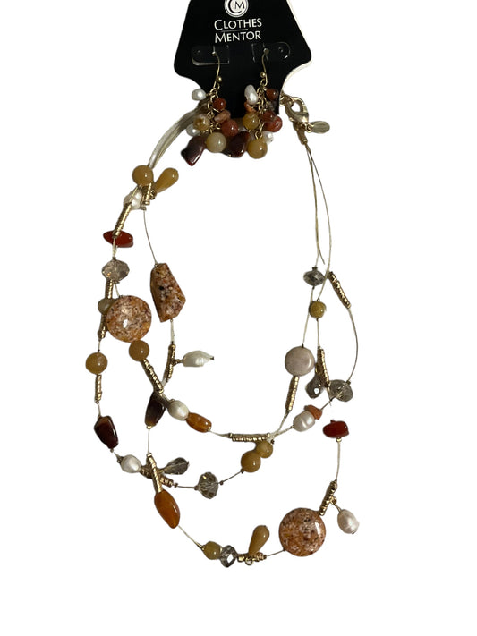 Necklace Set By Chicos  Size: 02 Piece Set