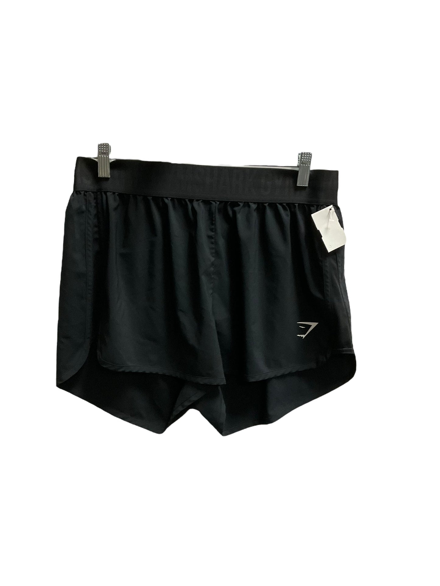 Black Athletic Shorts Gym Shark, Size L