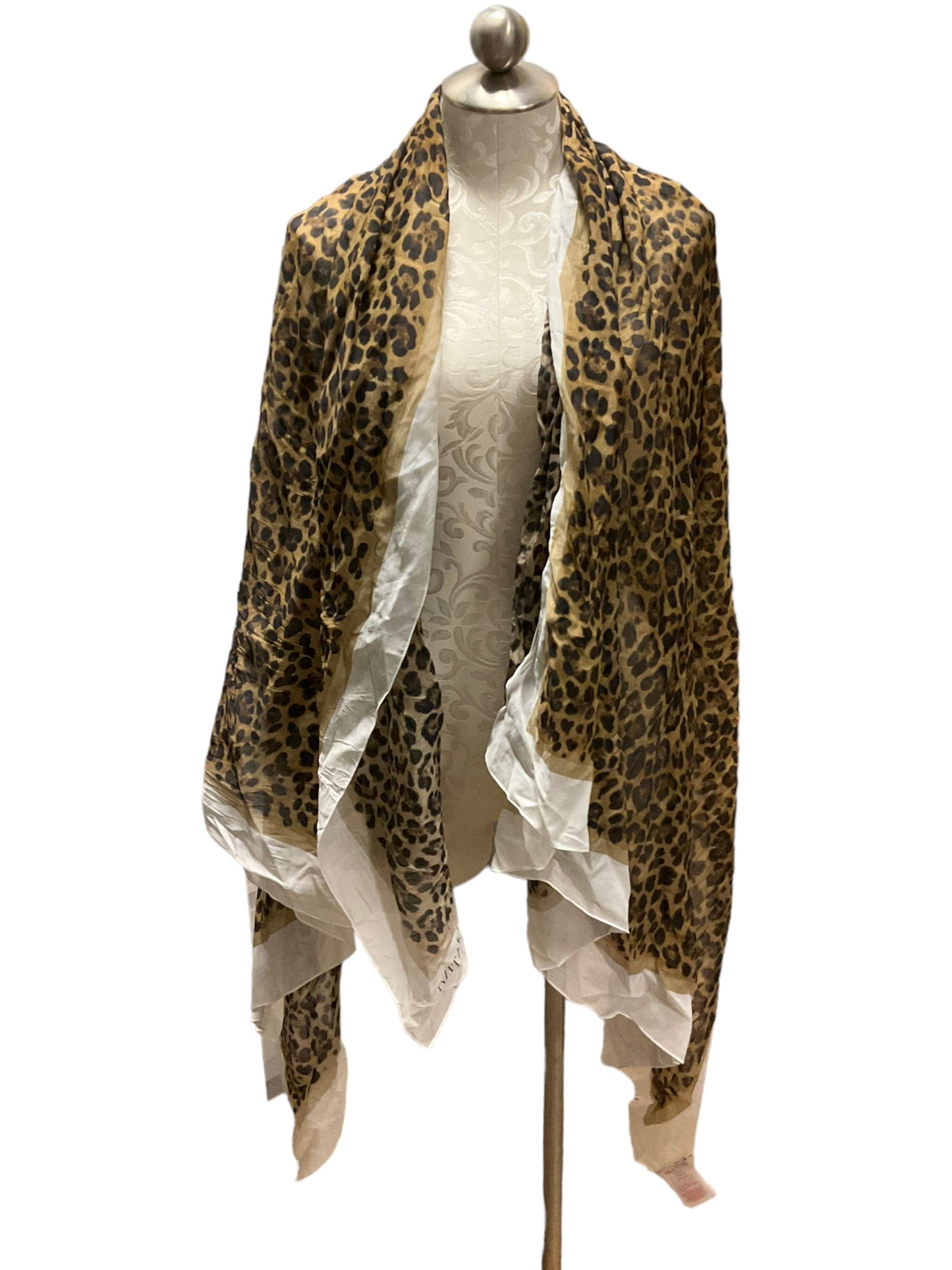 Animal Print Shawl Luxury Designer Valentino-garavani