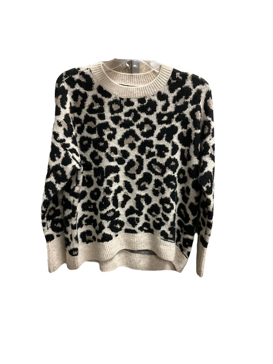 Sweater By Vince Camuto In Animal Print, Size: Xs