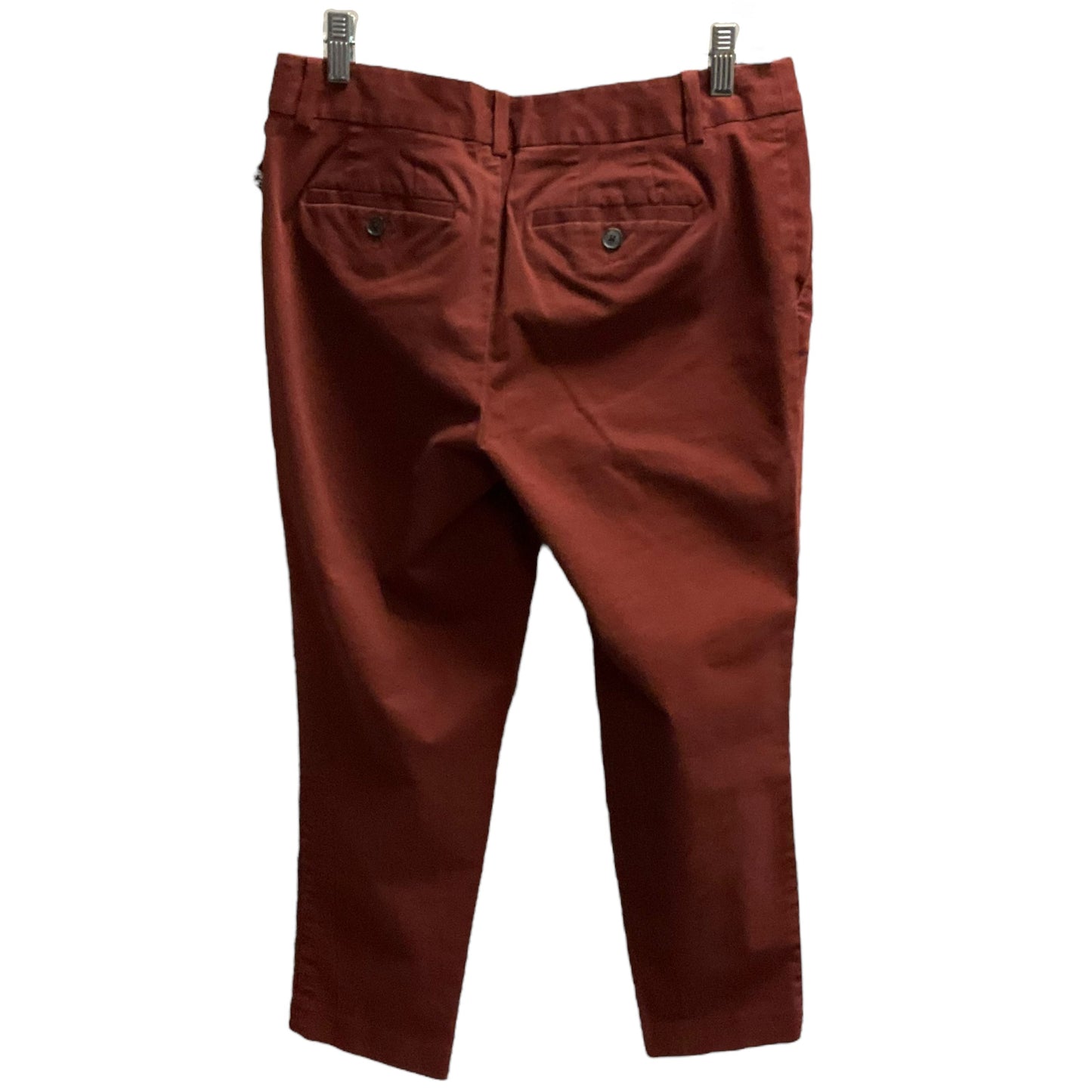 Pants Cropped By Eddie Bauer In Orange, Size: 6