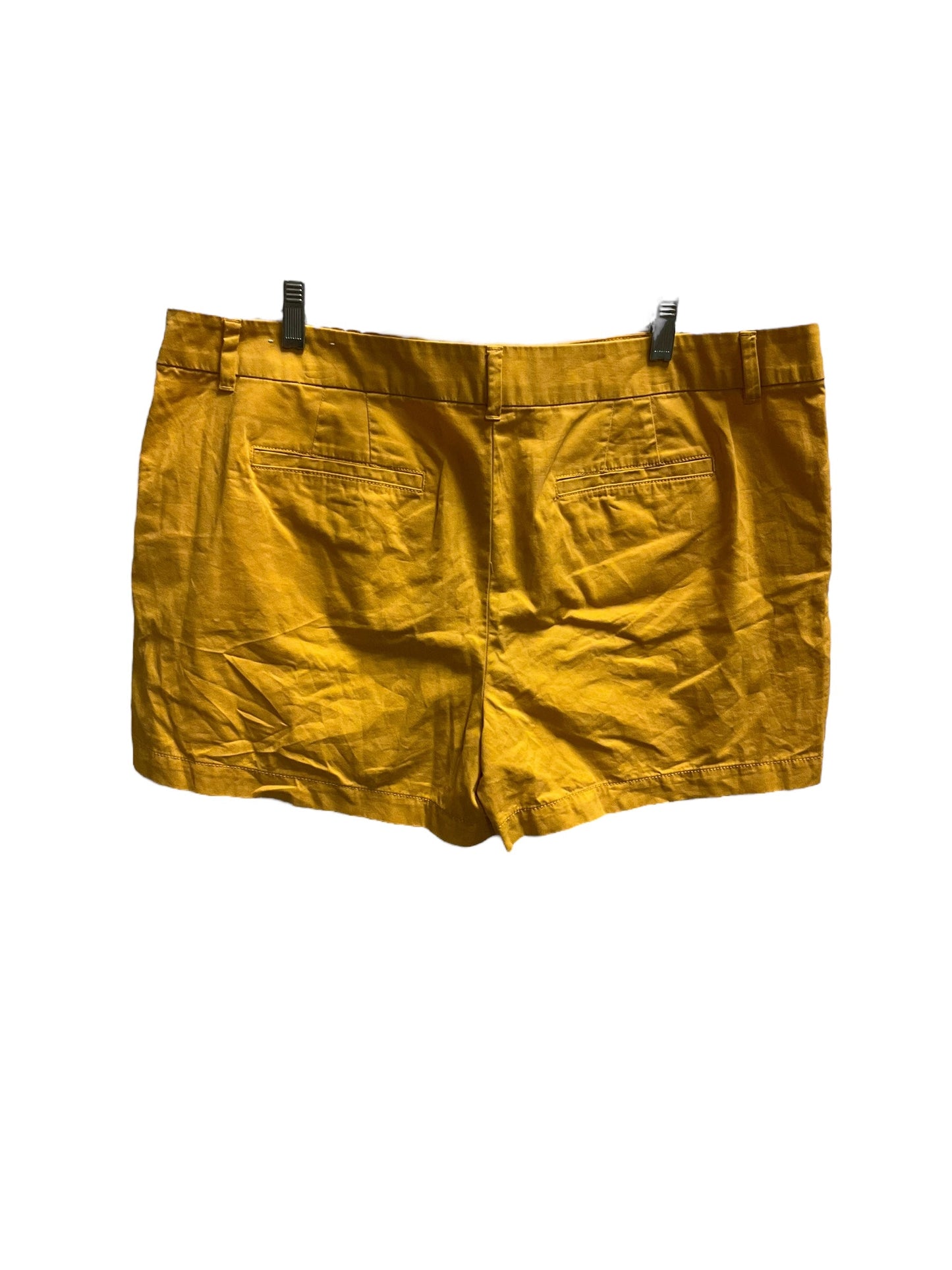 Yellow Shorts Loft, Size 16