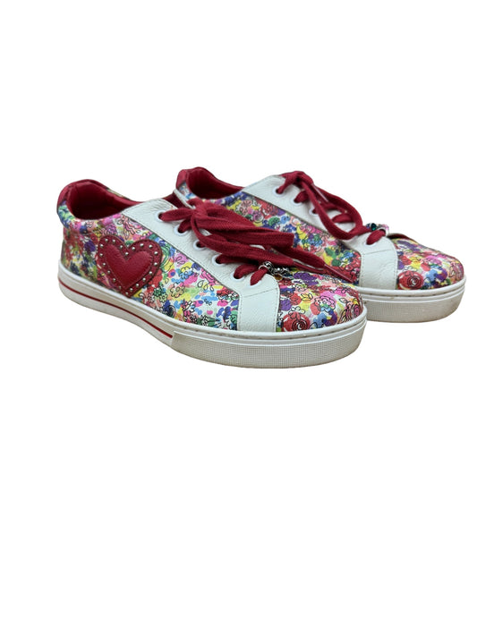 Shoes Sneakers By Brighton In Floral Print, Size: 6