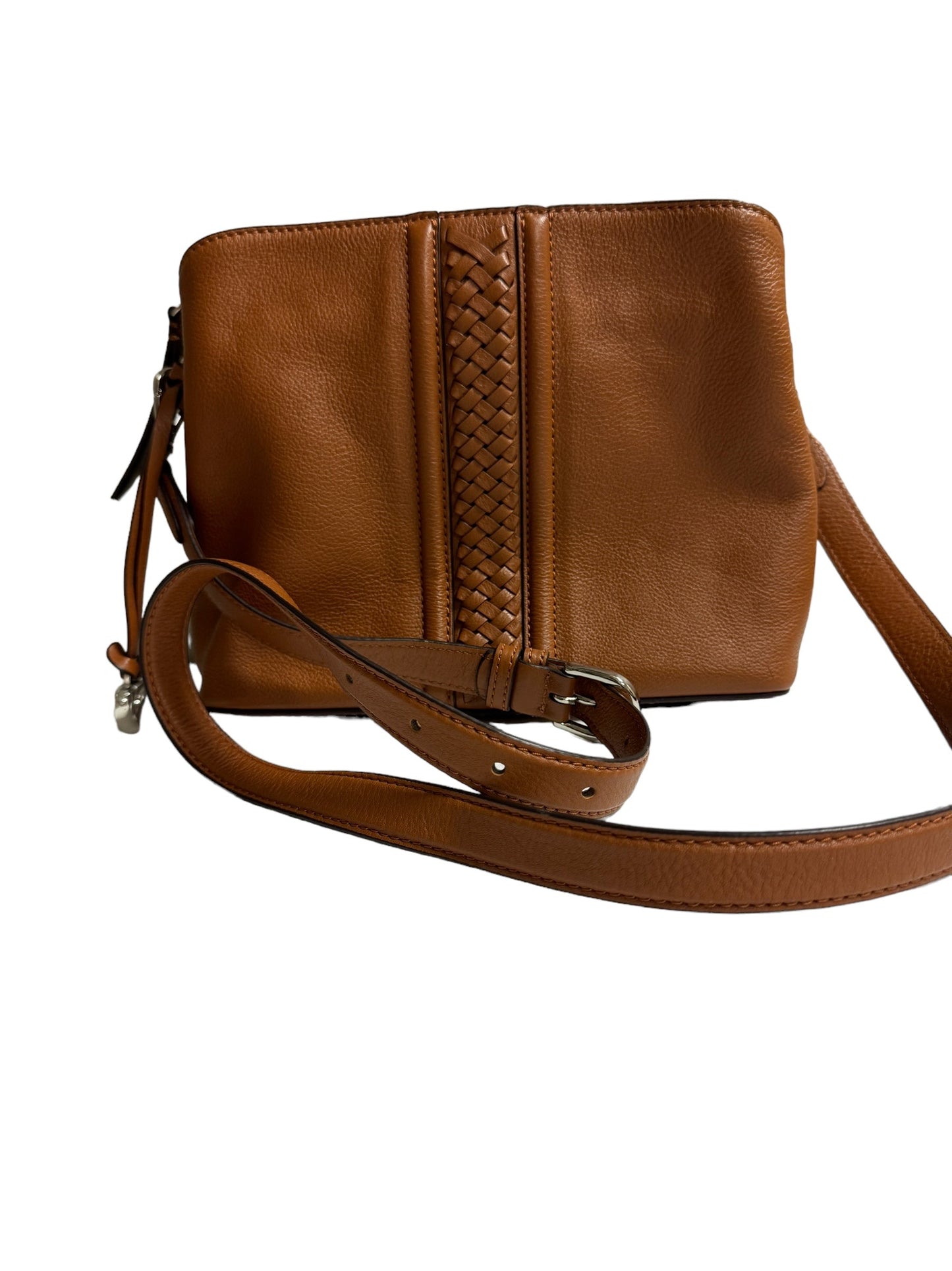 Crossbody Leather By Brighton, Size: Medium