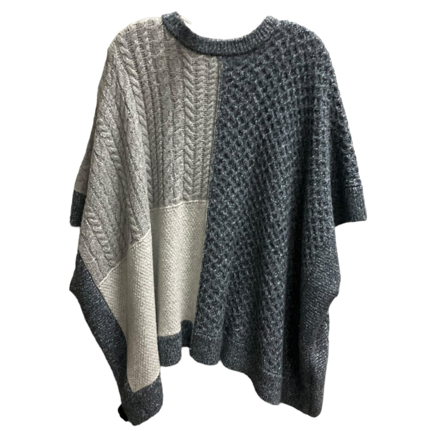 Poncho By Lou And Grey In Blue & Grey, Size: S