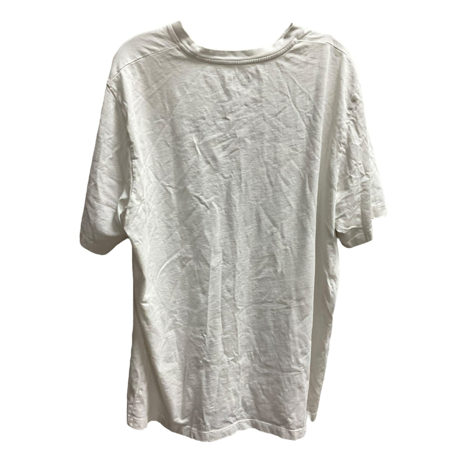 Top Short Sleeve Designer By Coach In White, Size: Xxl