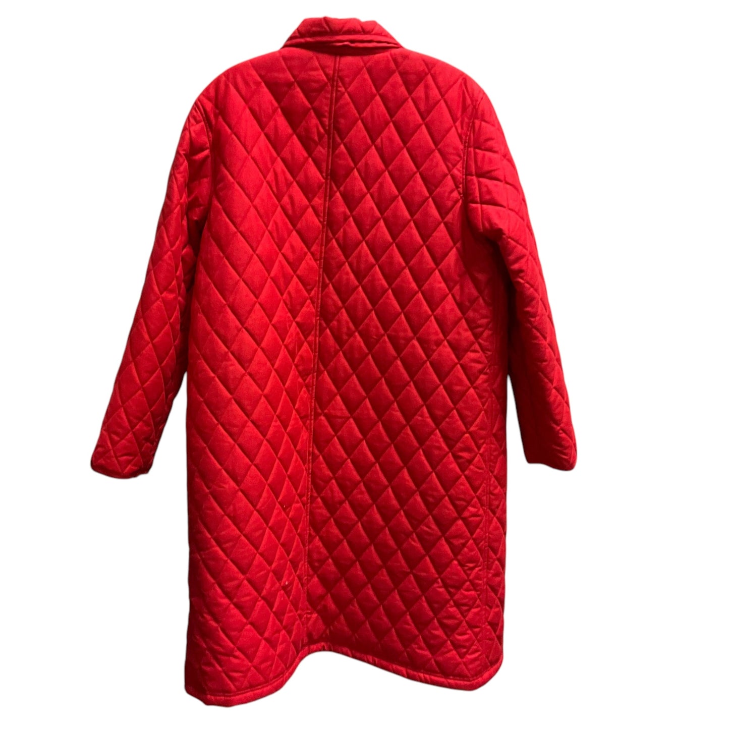 Coat Puffer & Quilted By Blair In Red, Size: M