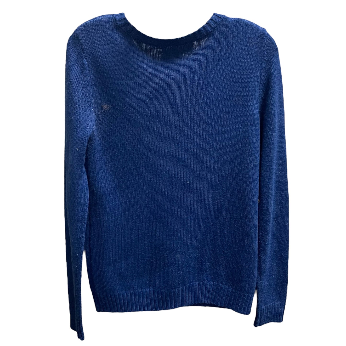 Sweater By Karen Scott In Blue, Size: Xs