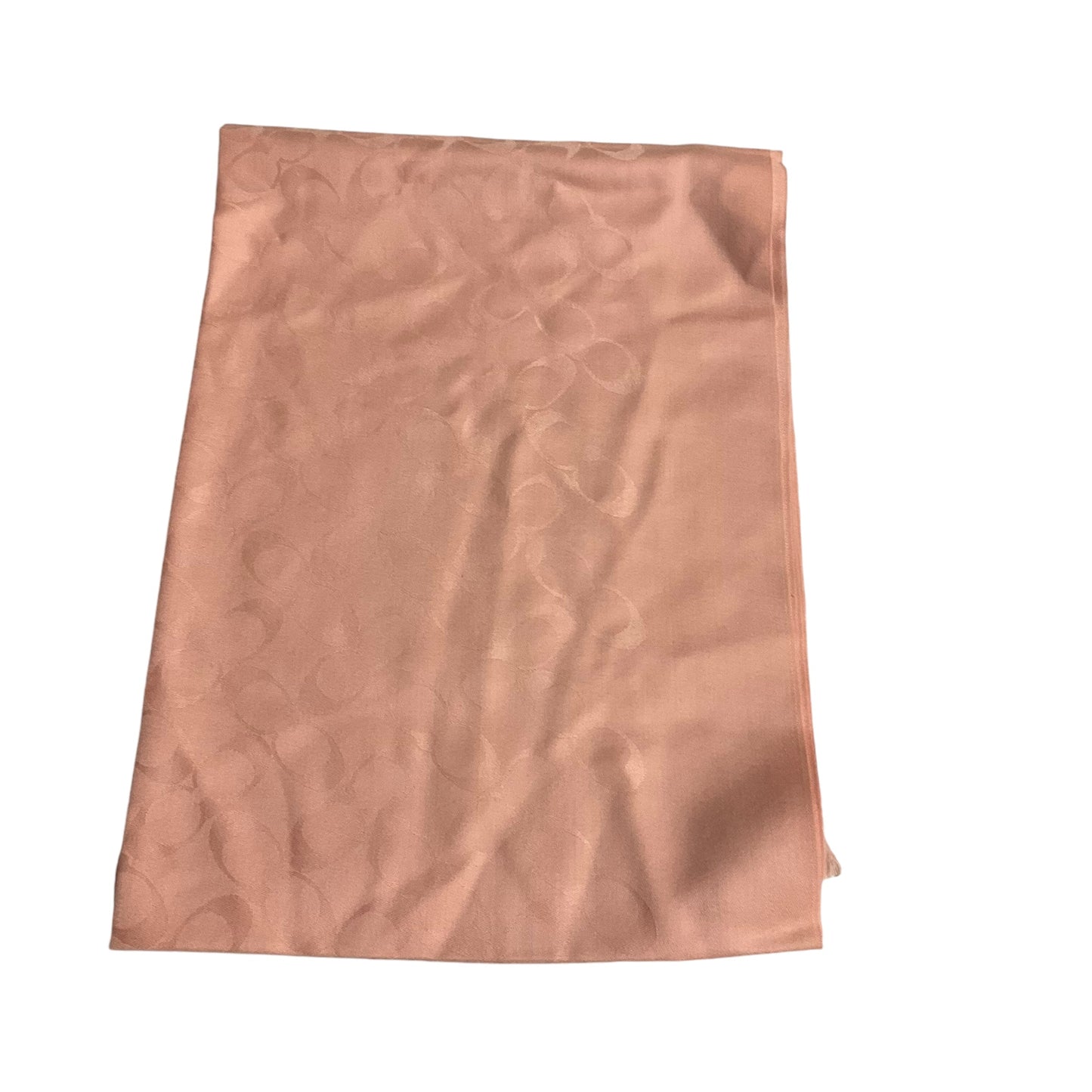 Shawl Designer By Coach In Peach, Size: 0