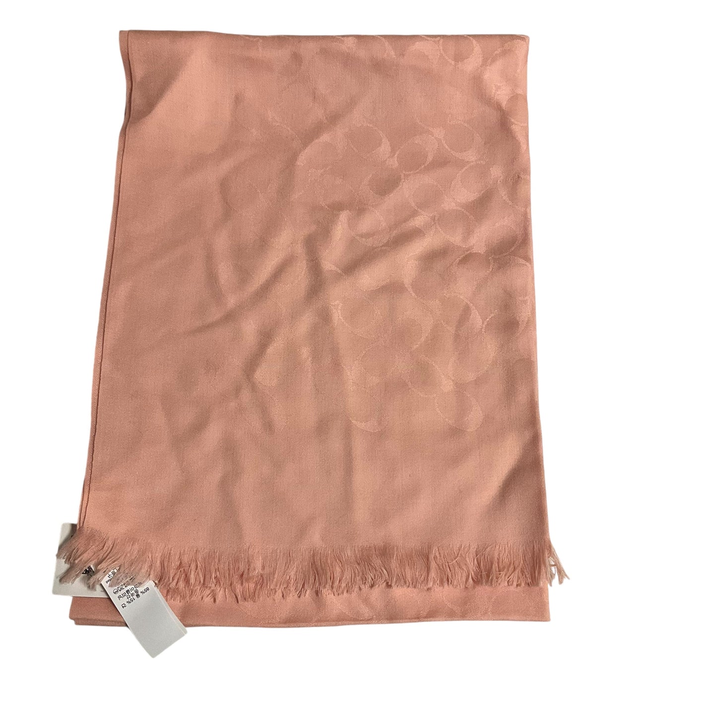 Shawl Designer By Coach In Peach, Size: 0