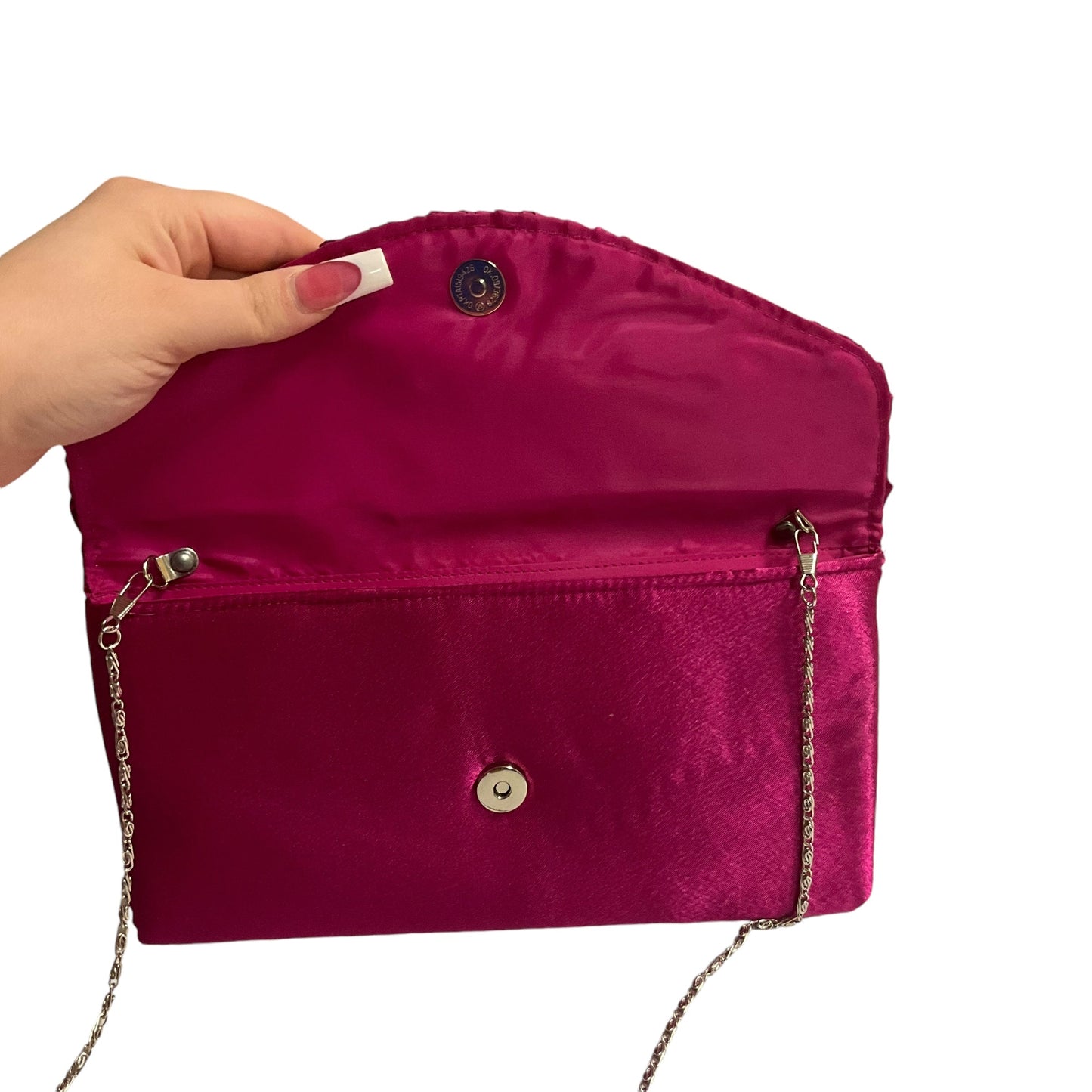 CLUTCH in PINK, Size: MEDIUM