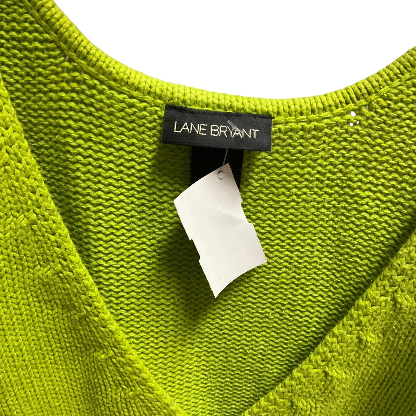 Sweater By Lane Bryant In Green, Size: 26