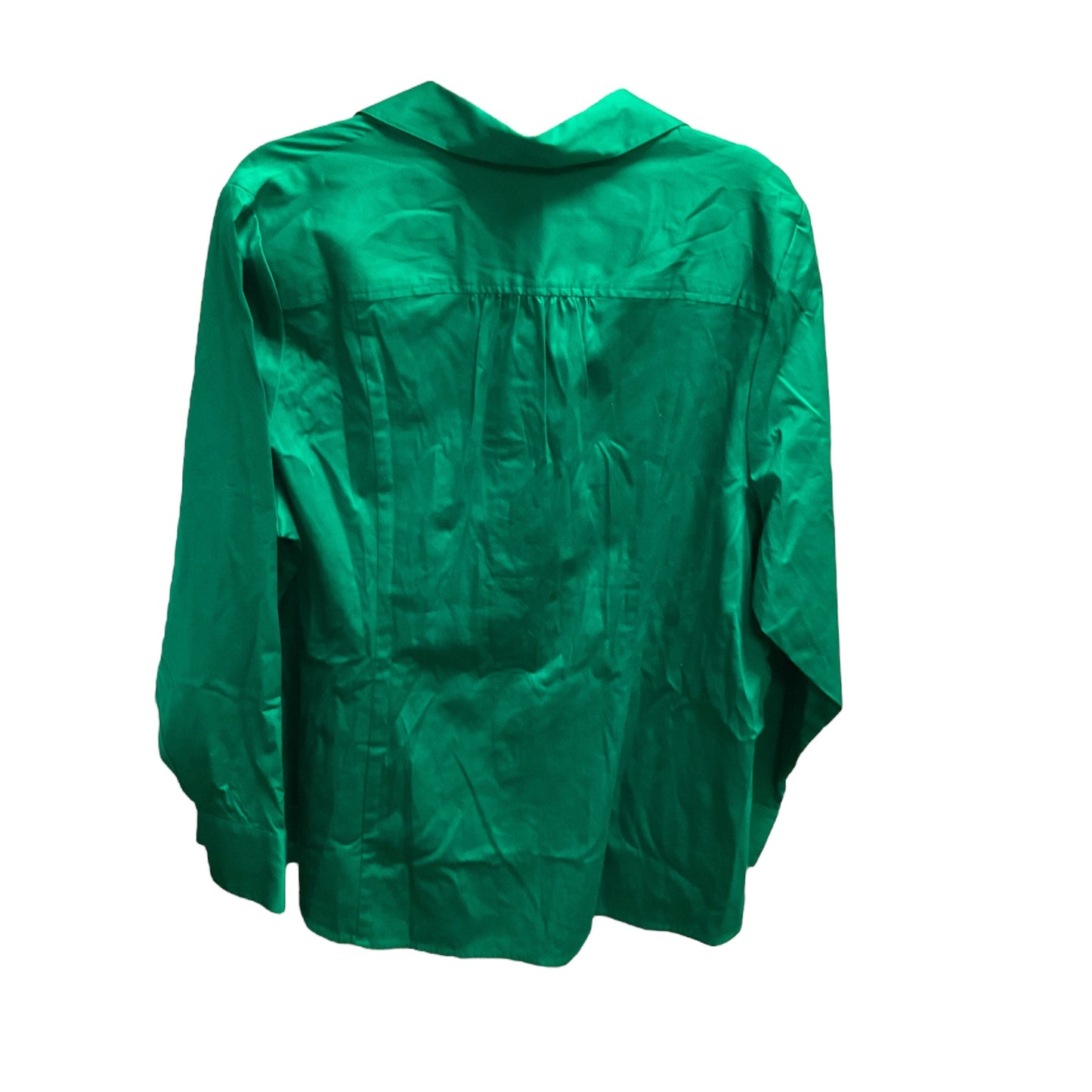 Top Long Sleeve By Lane Bryant In Green, Size: 24