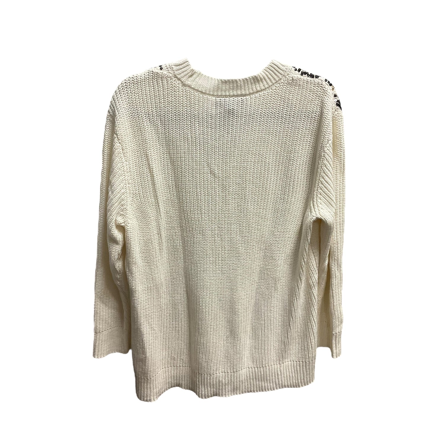 Sweater By Lane Bryant In Cream, Size: 14