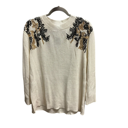 Sweater By Lane Bryant In Cream, Size: 14