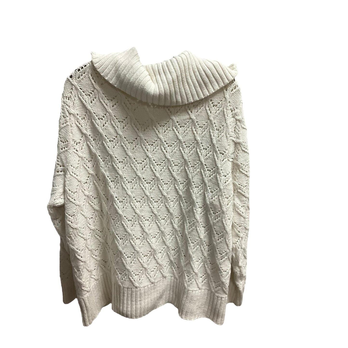 Sweater By Lane Bryant In white, Size: 22