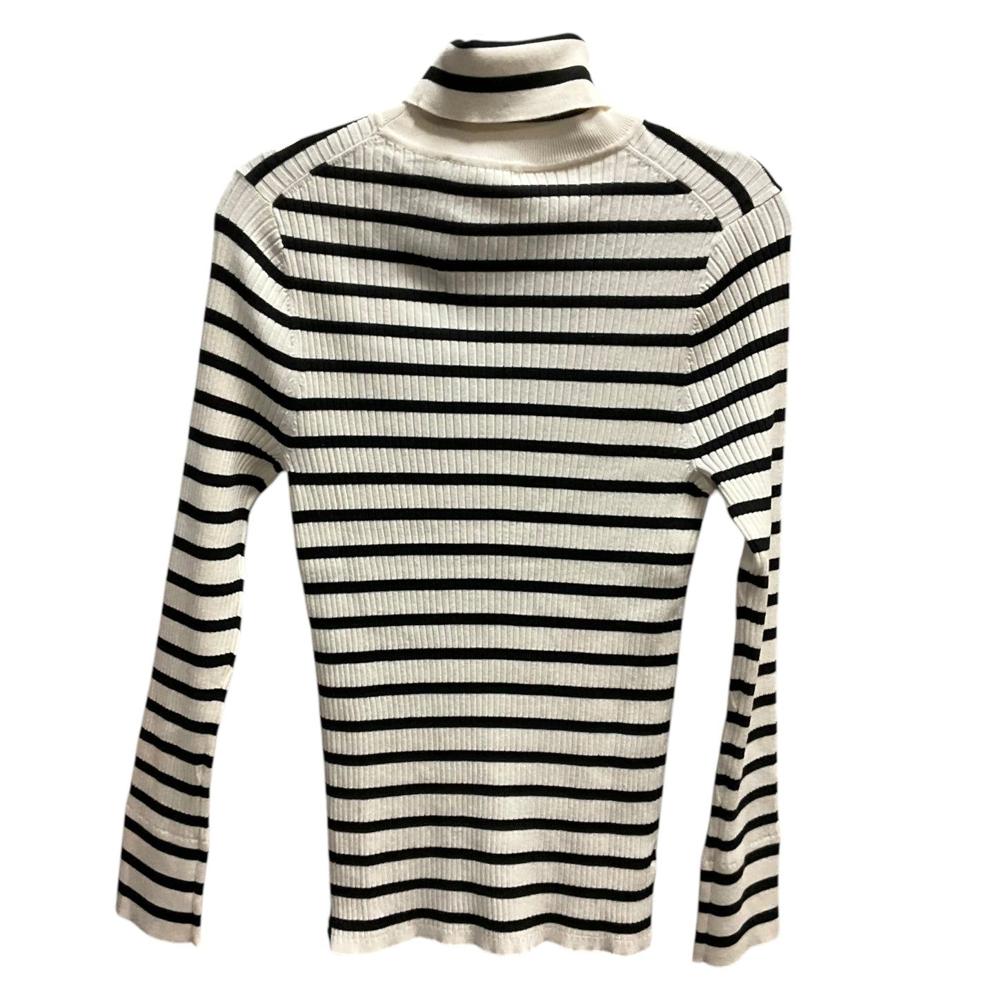 Top Long Sleeve By Loft In Striped Pattern, Size: Xl