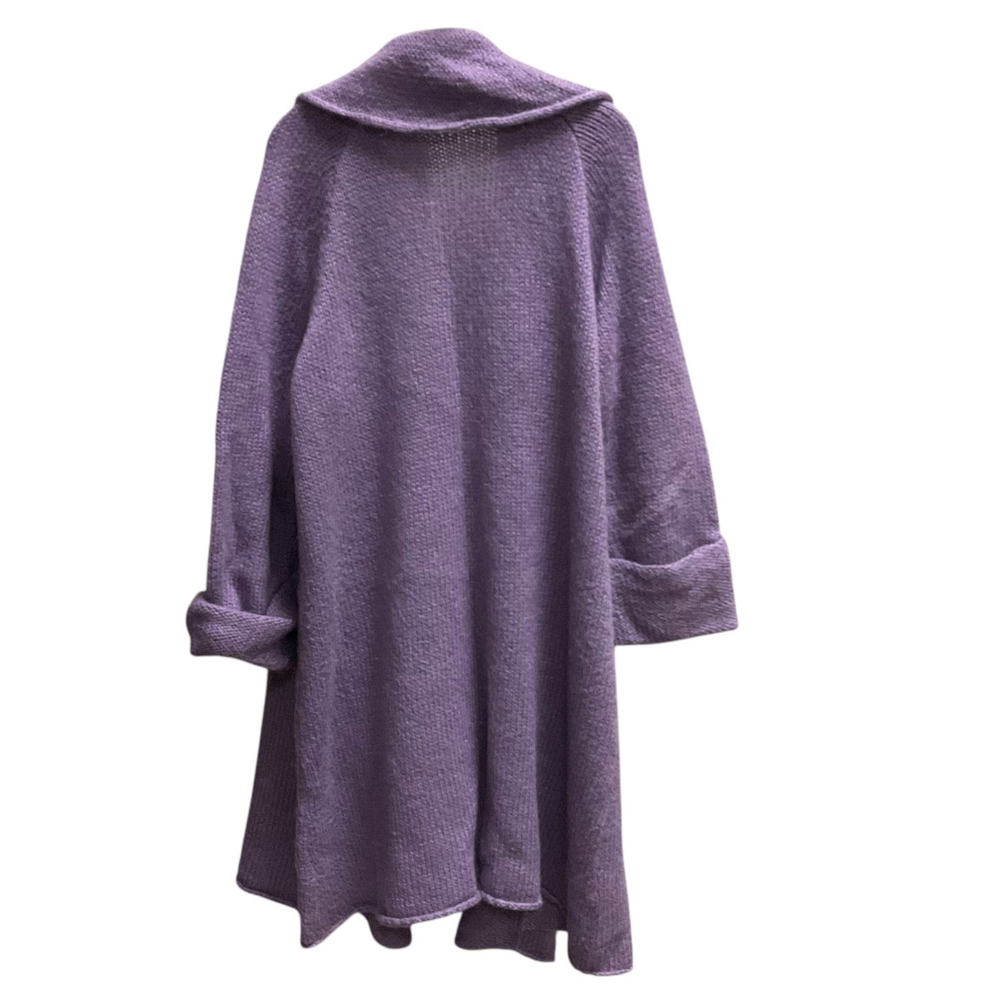 Sweater Cardigan By Soft Surroundings In Purple, Size: Xl