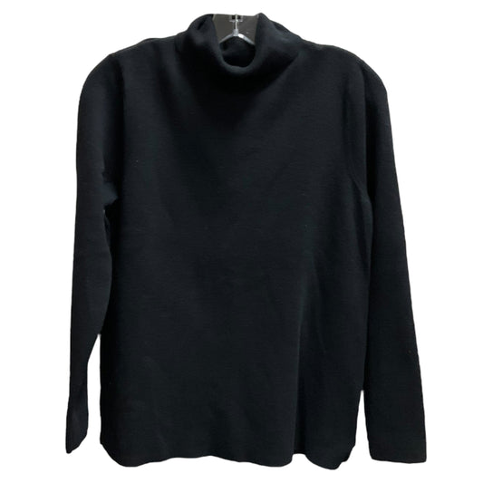 Top Long Sleeve By Chicos In Black, Size: L