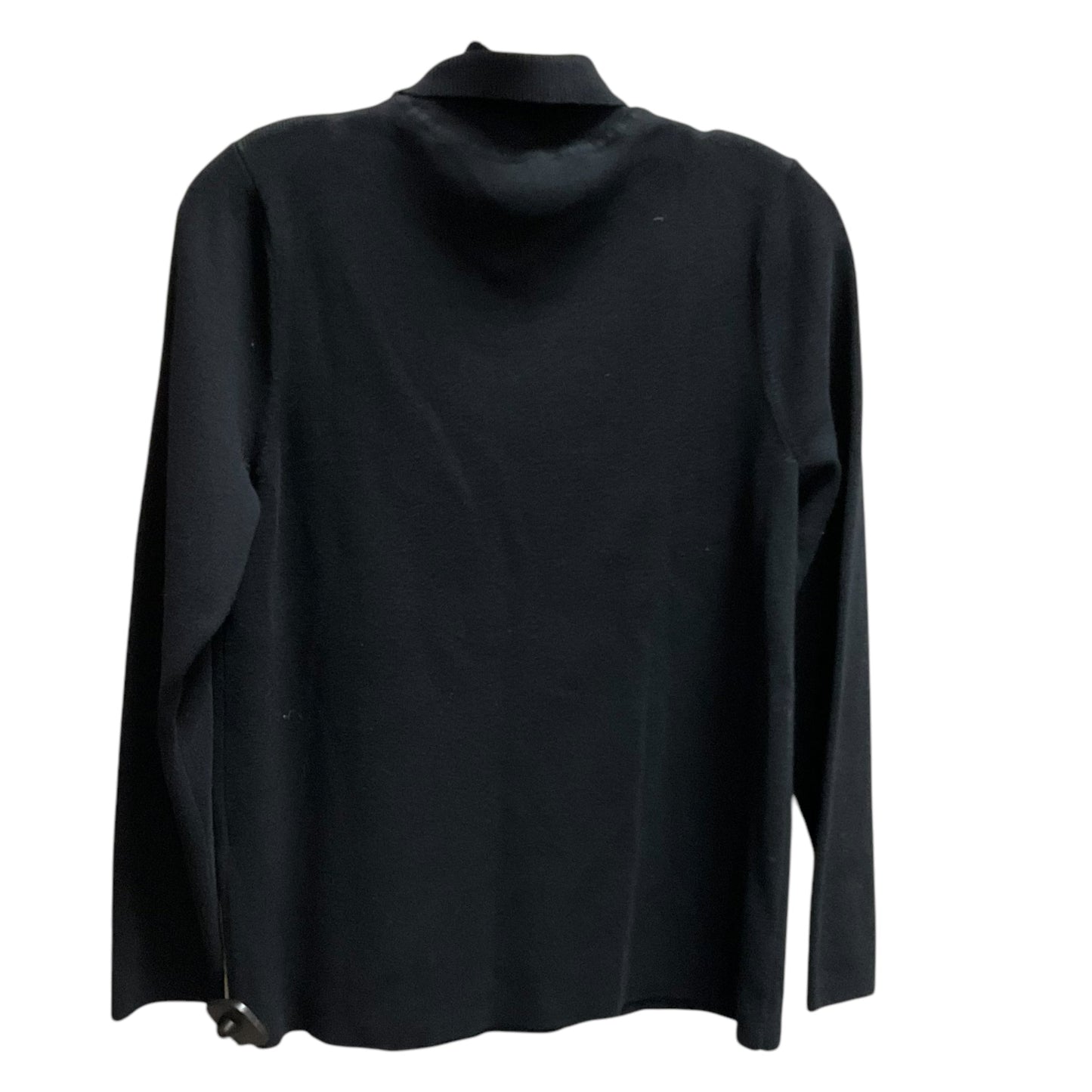 Top Long Sleeve By Chicos In Black, Size: L