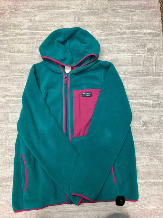 Jacket Fleece By L.l. Bean In Teal, Size: Xl