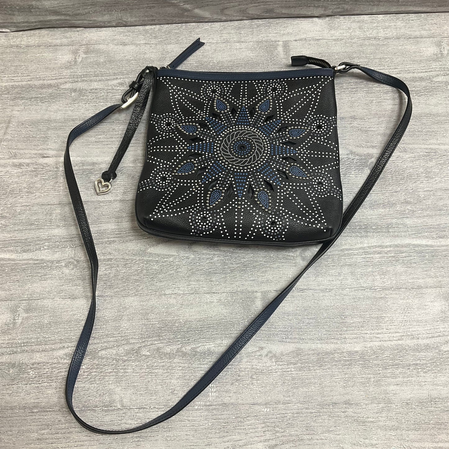 Crossbody Leather By Brighton, Size: Large