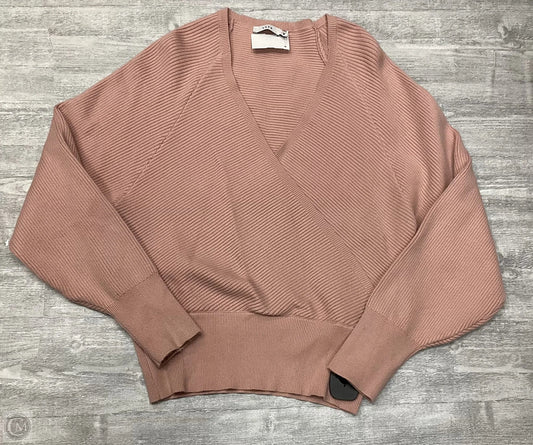 Top Long Sleeve By Lush In Pink, Size: S