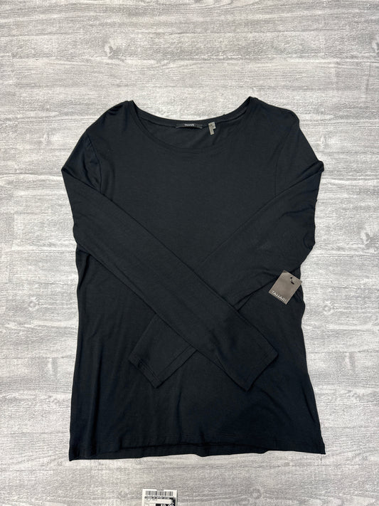 Top Long Sleeve Basic By Tahari By Arthur Levine In Black, Size: L