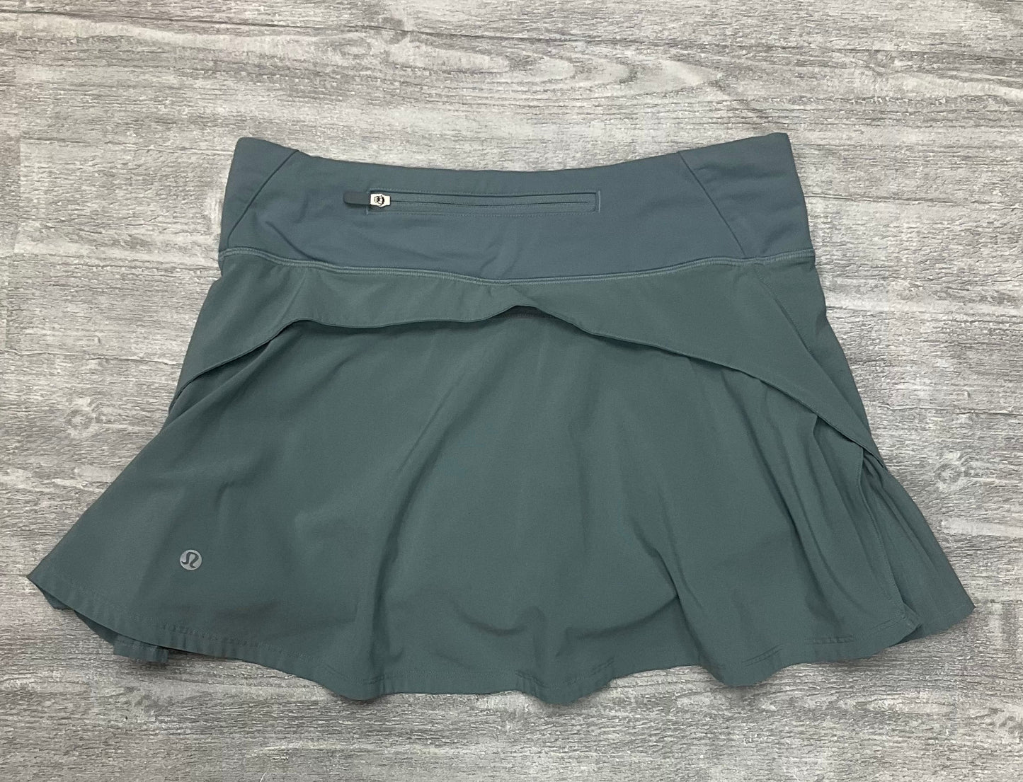 Athletic Skort By Lululemon In Grey, Size: 2