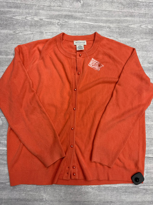 Sweater Cardigan By White Stag In Orange, Size: Xl