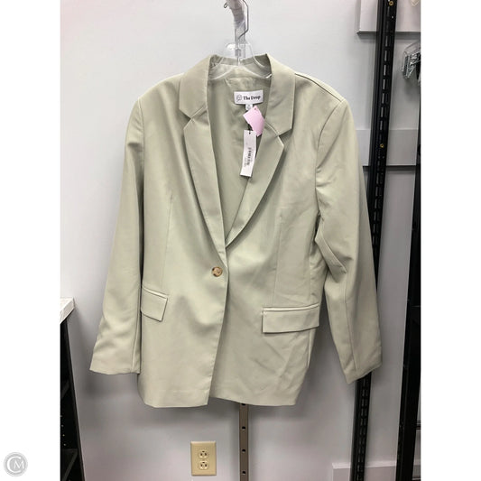 Blazer By Clothes Mentor In Green, Size: Xxl