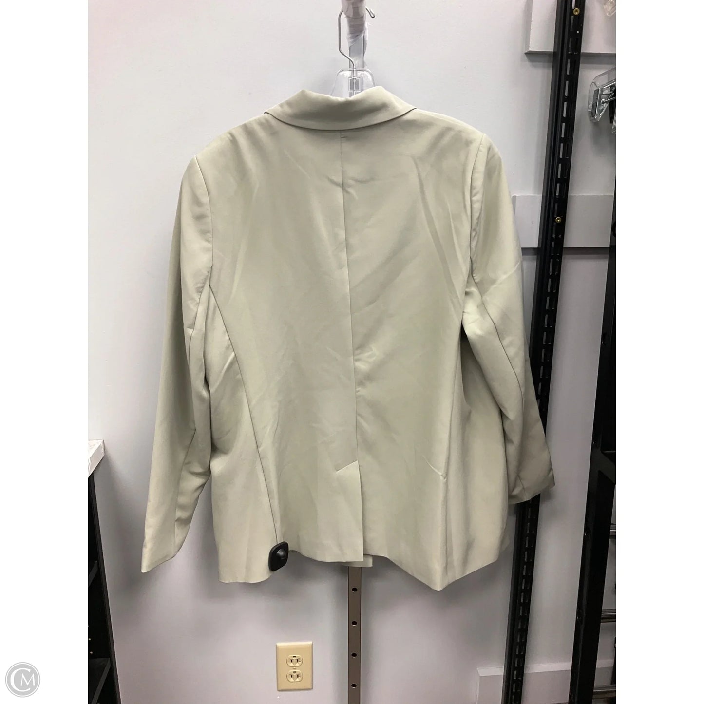 Blazer By Clothes Mentor In Green, Size: Xxl