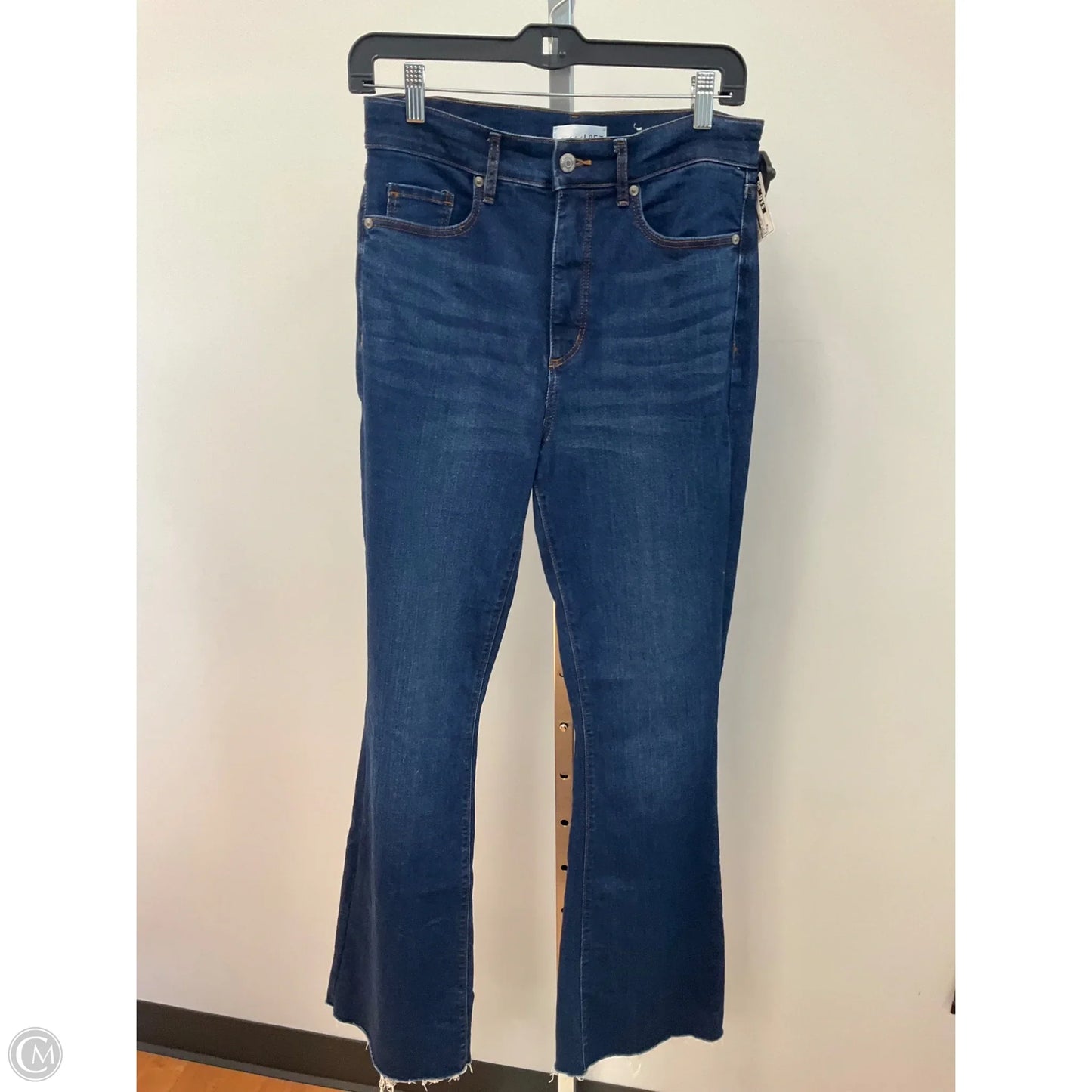 Jeans Boot Cut By Loft In Navy, Size: 6p