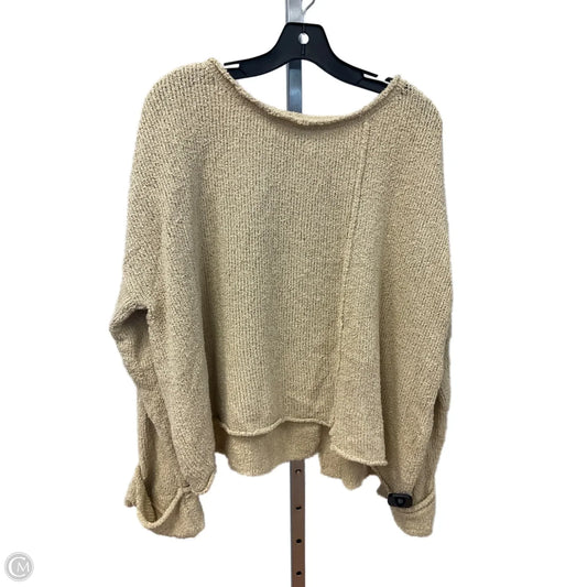 Sweater By Free People In Beige, Size: L