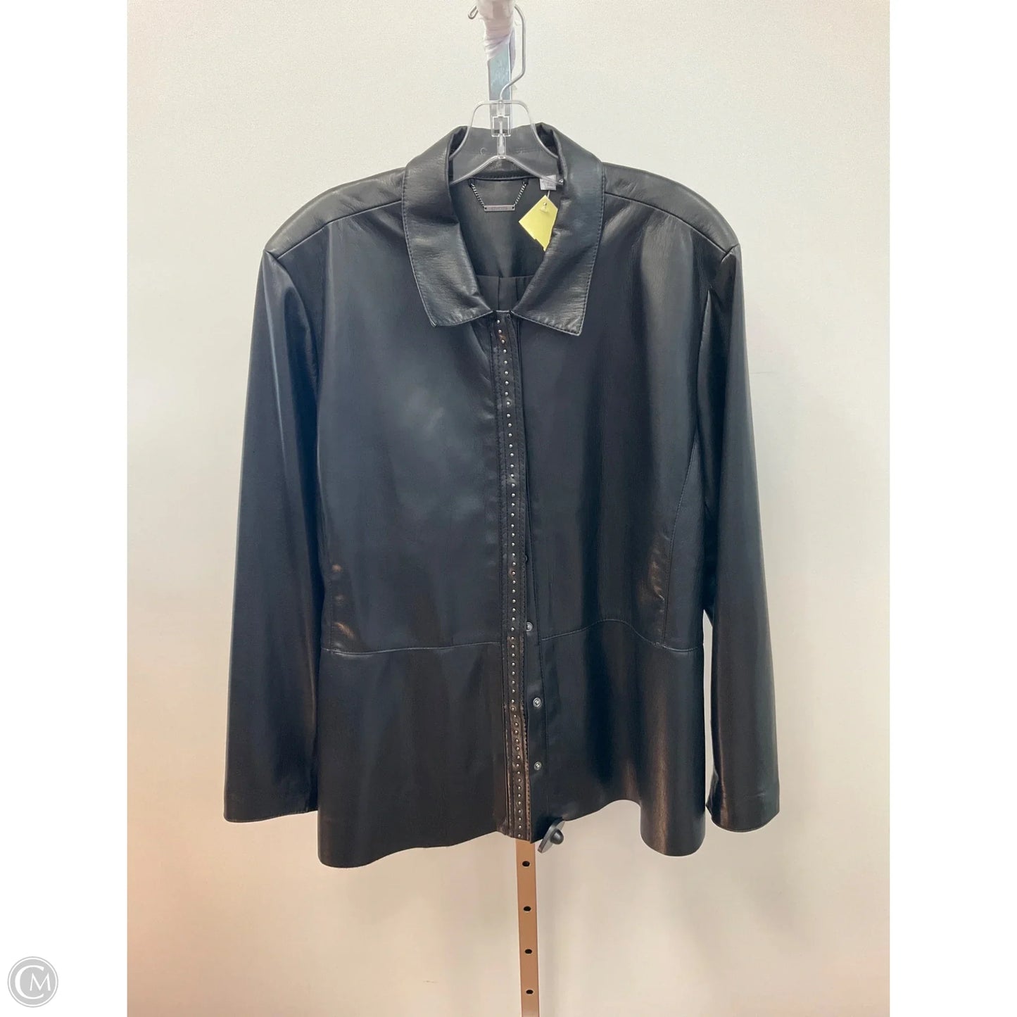 Jacket Other By Chicos In Black, Size: Xxl