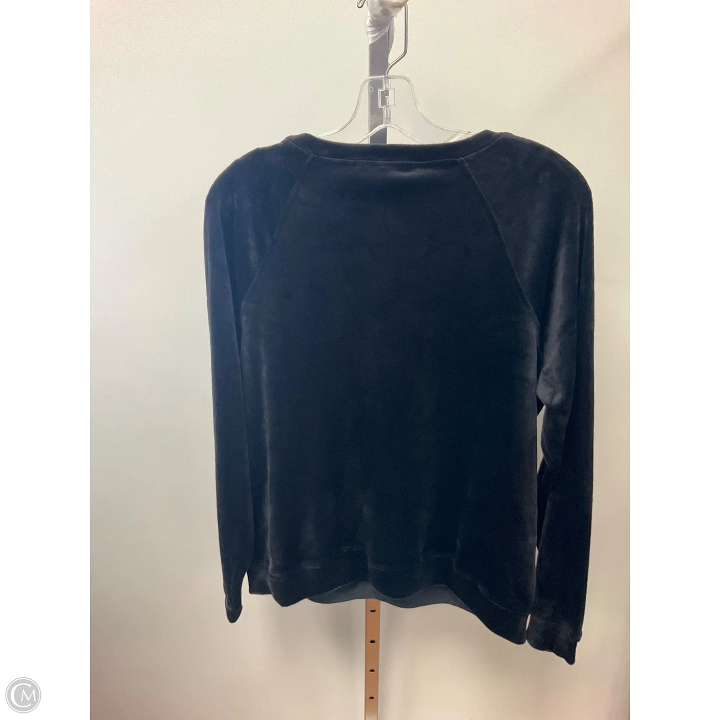 Top Long Sleeve By Gloria Vanderbilt In Black, Size: M