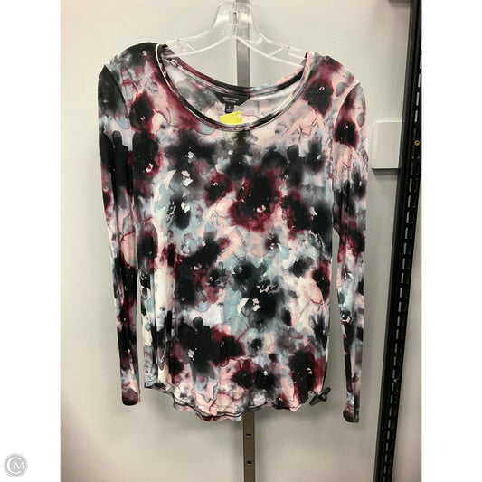 Top Long Sleeve By Simply Vera In Multi-colored, Size: S