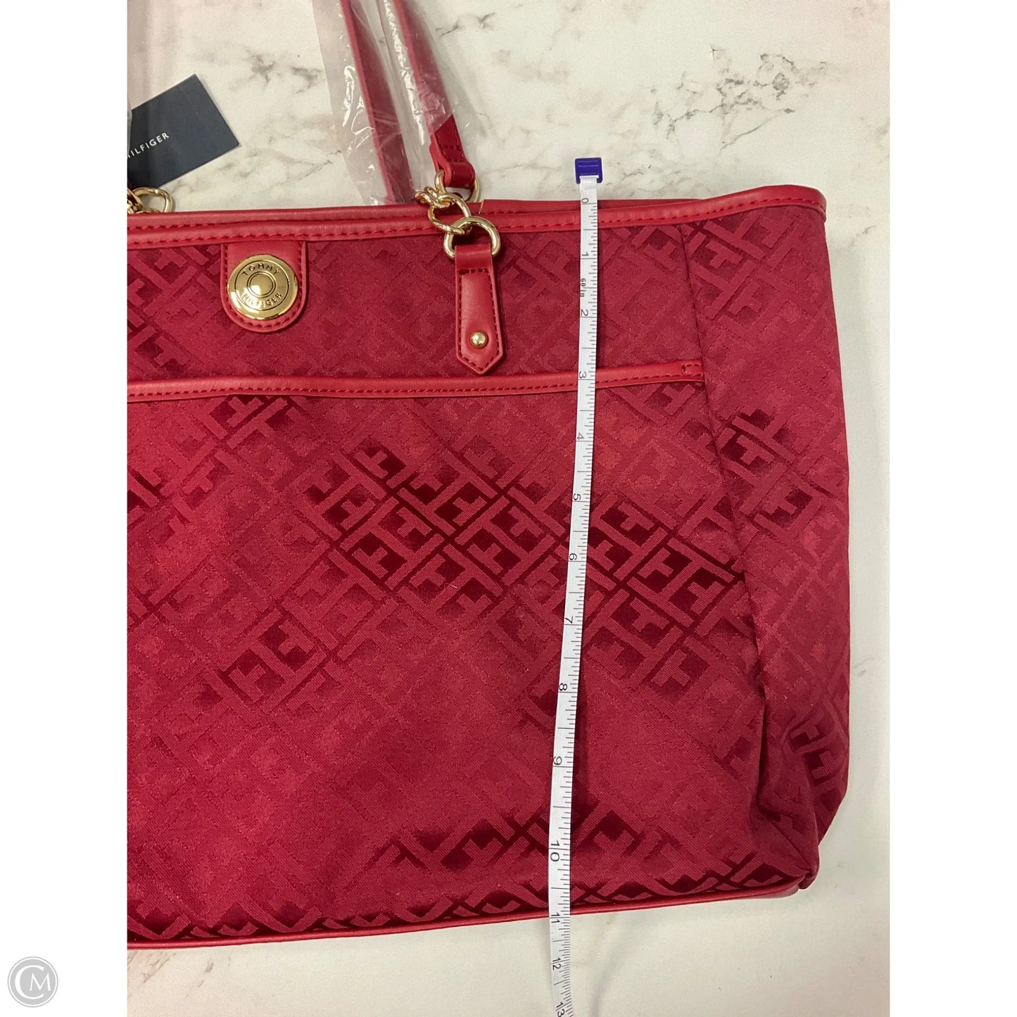 Tote By Tommy Hilfiger, Size: Medium