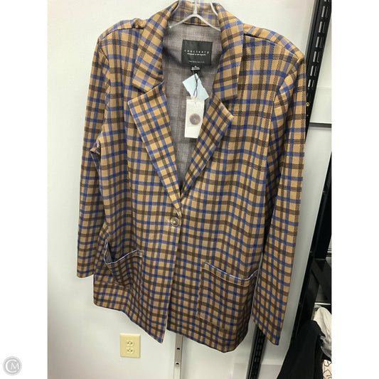 Blazer By Sanctuary In Checkered Pattern, Size: Xl